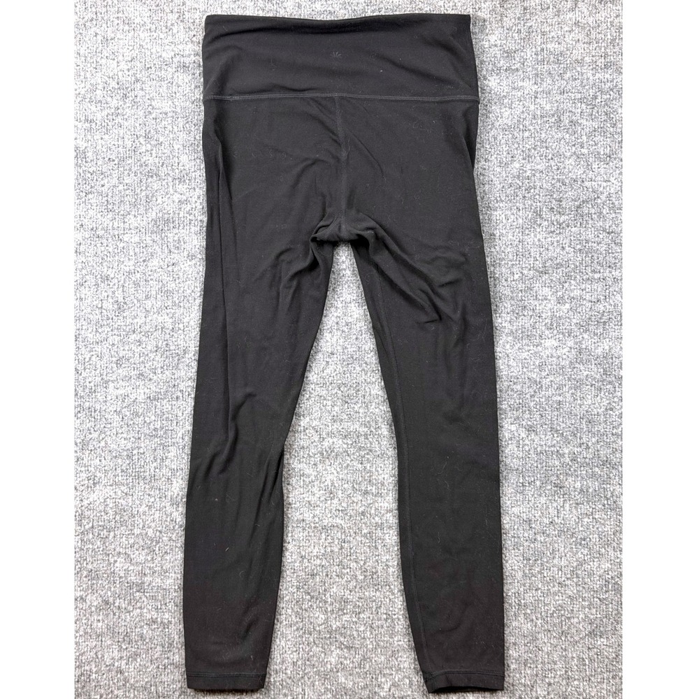Athleta Salutation Stash Pocket Tight 7/8 Leggings Black Sz Small Classic Basic